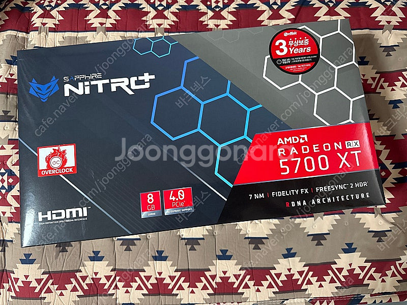 Rx 5700xt nitro+--0