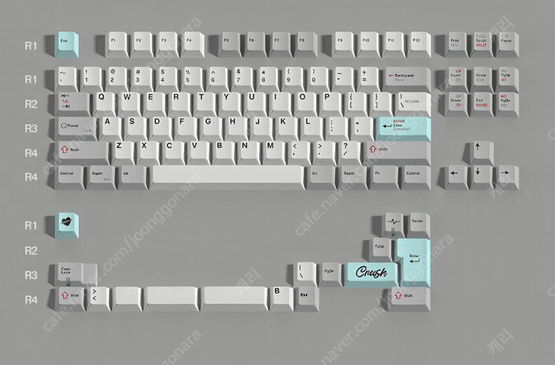 키하우스 크러쉬 그레이 키캡팝니다. 이미지