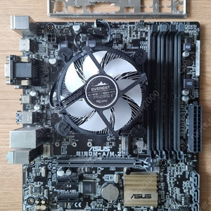 인텔 cpu i7 6700k + ASUS B150M-A/M.2 + 쿨러