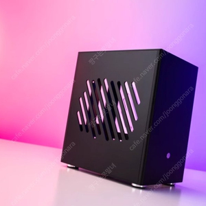 알미늄 cnc itx 케이스 블랙