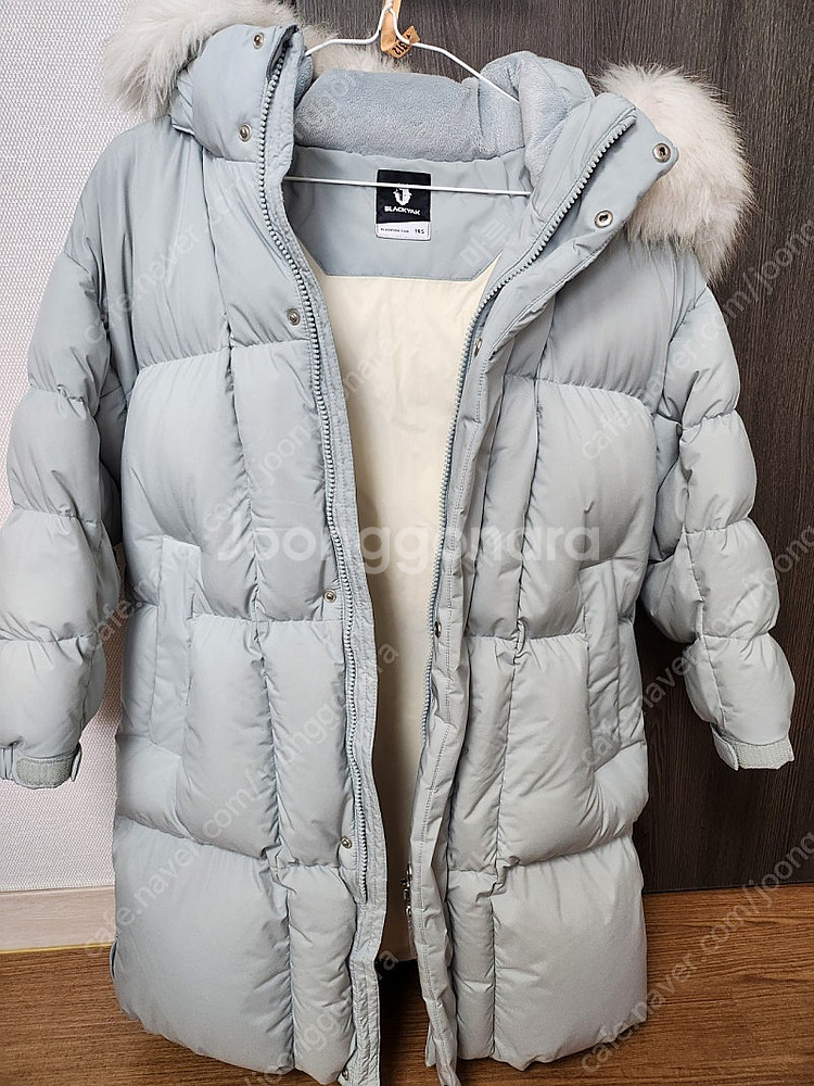 블랙야크 키즈 구스다운 패딩 145사이즈--4