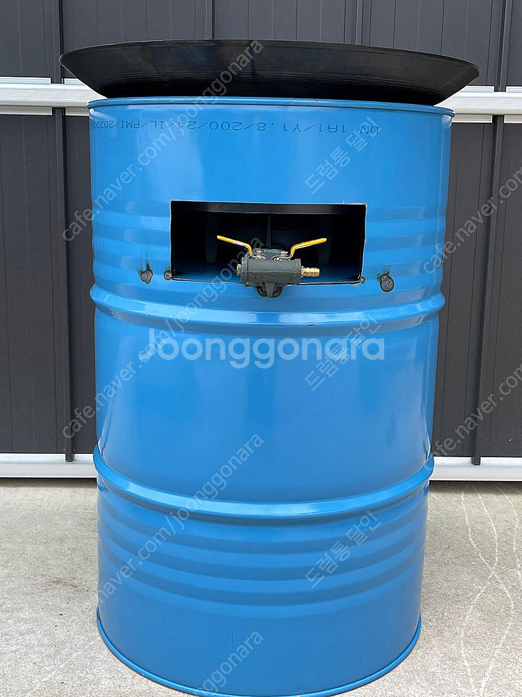 가마솥 솥뚜껑 드럼통 닭볶음탕 그릴 판매합니다--6