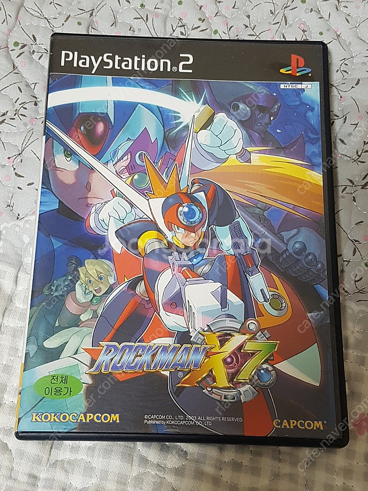 ps2 록맨 X7 팝니다--0