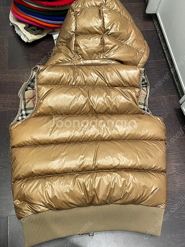 정품버버리키즈 패딩--7