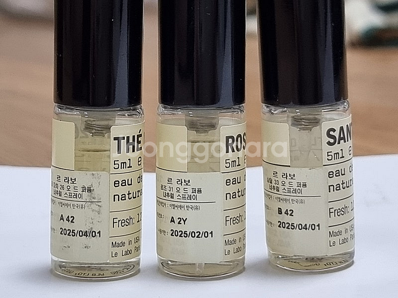 르라보 상탈, 떼마차, 로즈 5ml 69,000--5