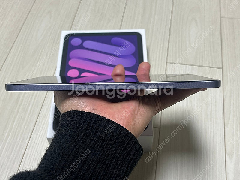 아이패드 미니6 퍼플 와이파이 256GB + 애플펜슬--4