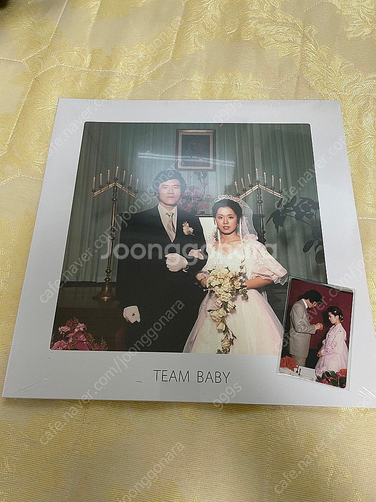 검정치마 team baby lp (미개봉)--0