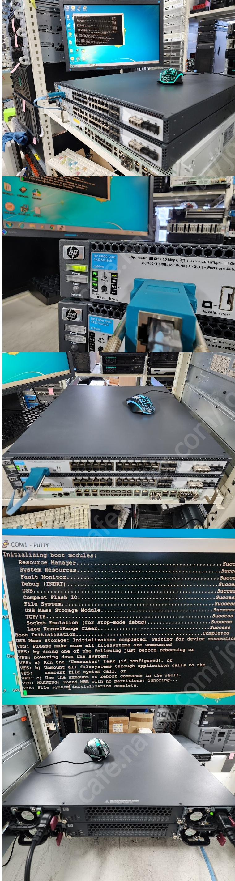 HP 6600-24G 4XG 24포트 스위치 (J926...--0