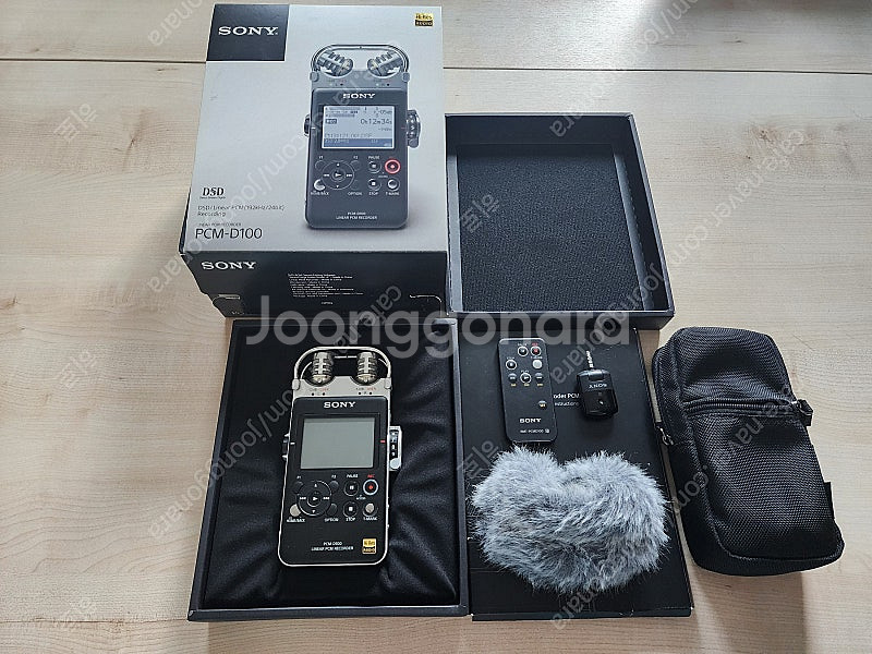 소니 PCM D100 팝니다.--0