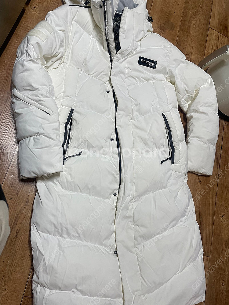 리복 롱패딩 xs--0