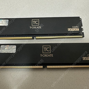 TeamGroup T-CREATE DDR5-6000 CL34 EXPERT 패키지 서린 (64GB(32Gx2)) 팀그룹