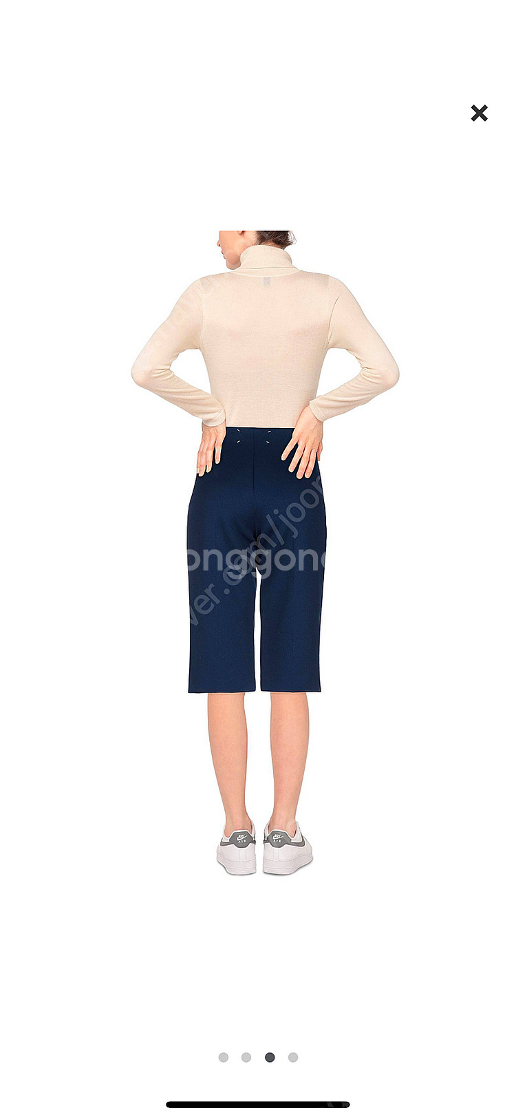메종 마르지엘라 여성 버뮤다 팬츠--1