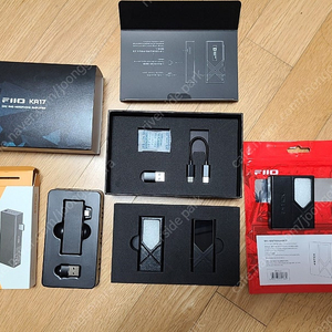 민트급 fiio ka17 올인원 (estick+가죽케이스)