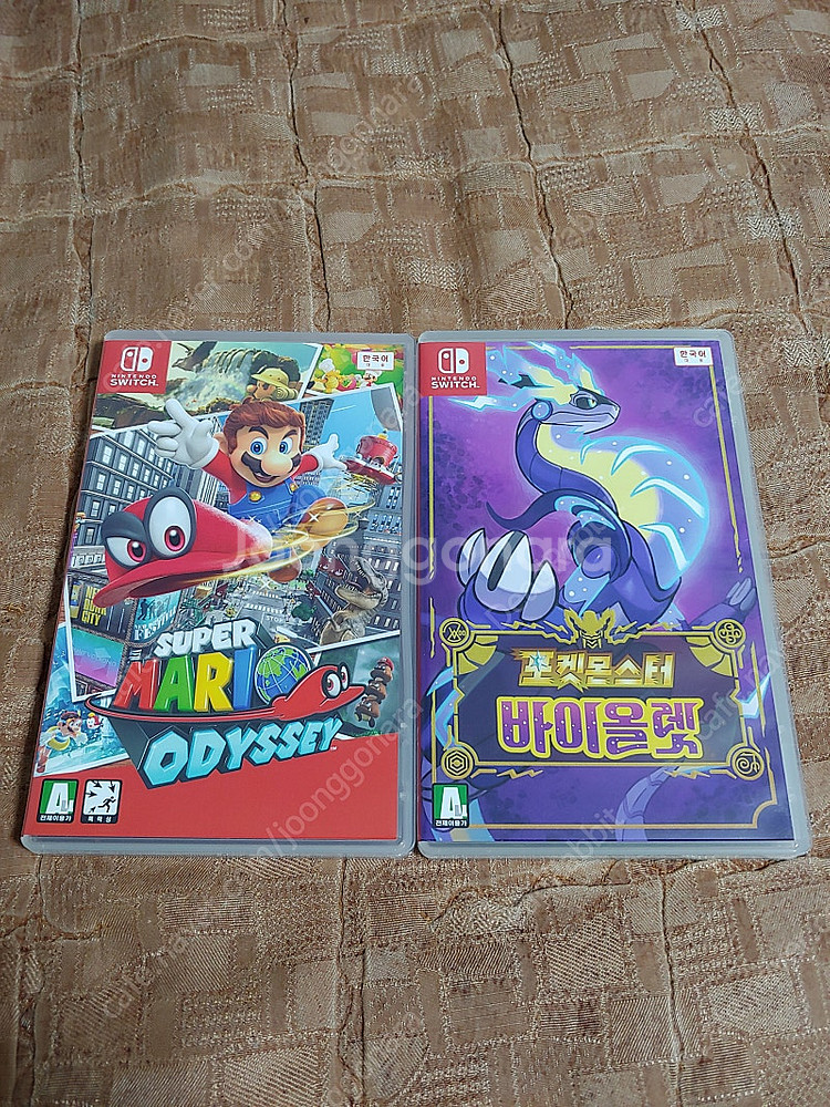 닌텐도 스위치 게임 2개 일괄 또는 각개 포항 직거래 또는 택배 판매--0