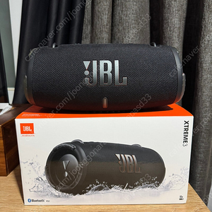 JBL 익스트림3 블루투스 스피커 풀구성품 판매합니다.