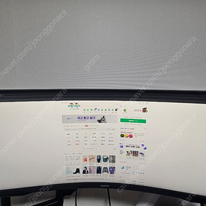 (부산) 삼성 오디세이 g5 모니터 21:9 34인치 판매