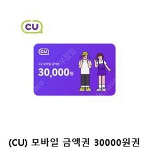 cu금액권 3만원 (27000원)