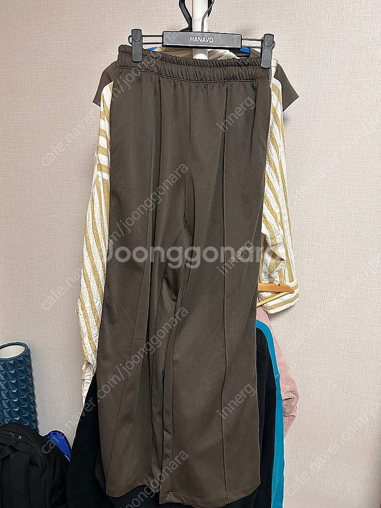 니브 Wide Jersey Track Pants 와이드...--5