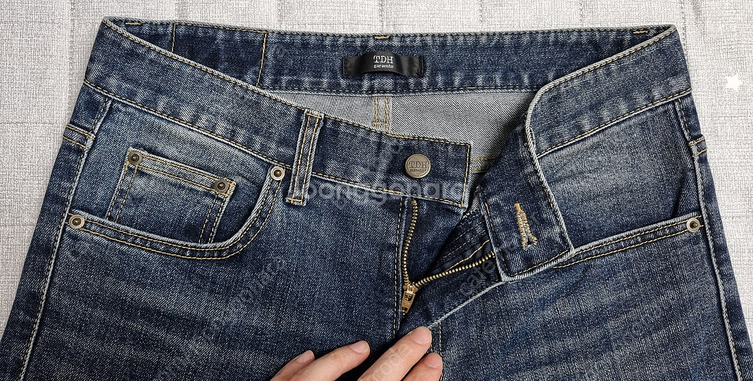 남자 남성 청바지 데님 JEANS TDH 중청 소프트 디스트로이드진 M/48 (30~31)사이즈 10,000원--3