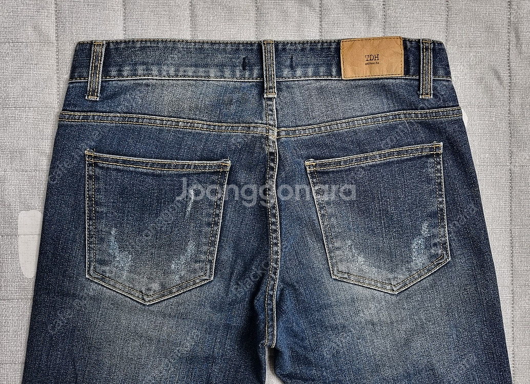 남자 남성 청바지 데님 JEANS TDH 중청 소프트 디스트로이드진 M/48 (30~31)사이즈 10,000원--4