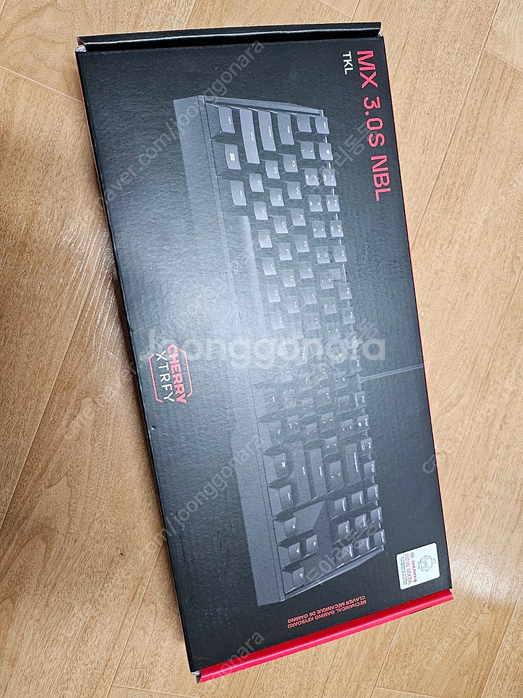 체리 키보드,미개봉 새거 MX 3.0S NBL TKL--0