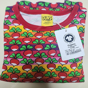 던스 24겨울 레드무지개 긴팔 98