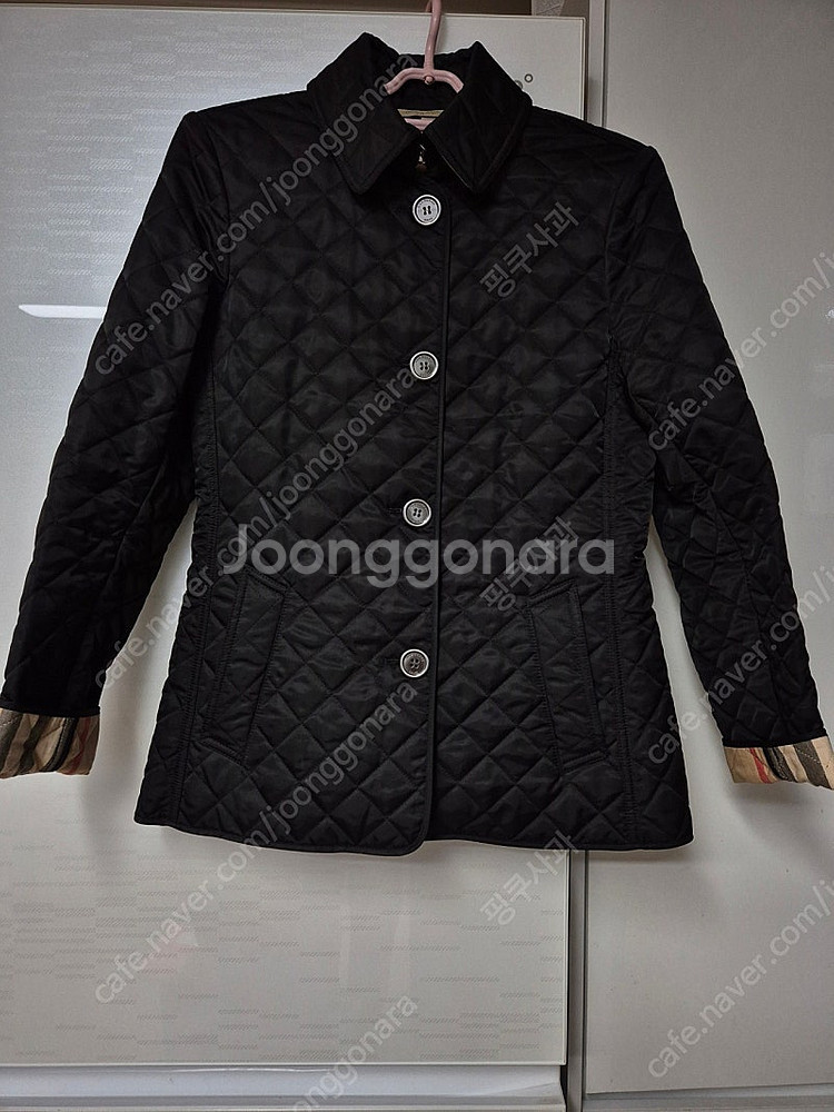 버버리퀼팅자켓스몰--0