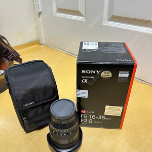 SONY 알파 FE 16-35mm gm2 f2.8 판매합니다