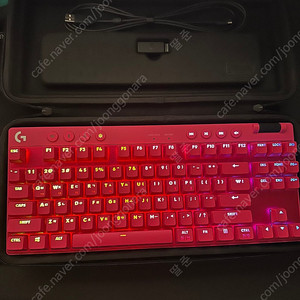 가격 인하 로지텍 g pro x tkl lightspeed 무선 게이밍 키보드 핑크 판매합니다.