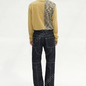 앤더슨벨 ZIPPER WIDE-LEG RIGID JEANS 34 급처