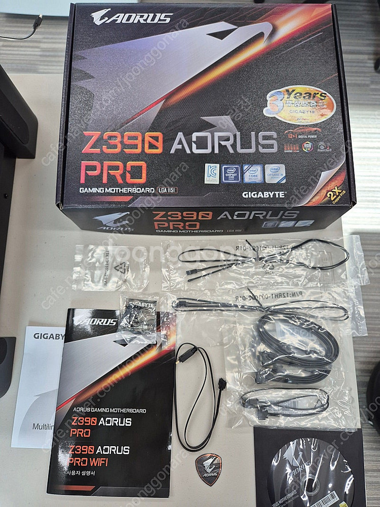 기기바이트 z390 AORUS PRO(어로스 프로) 풀...--2
