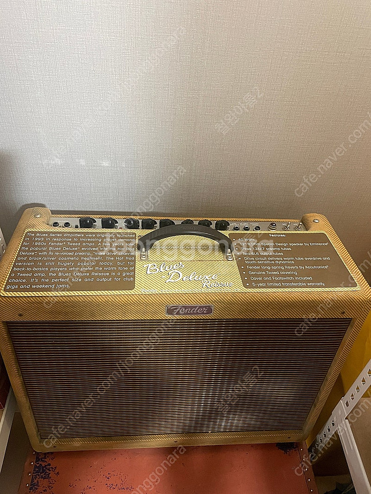 Fender Bluse Deluxe Reissue 기타...--1