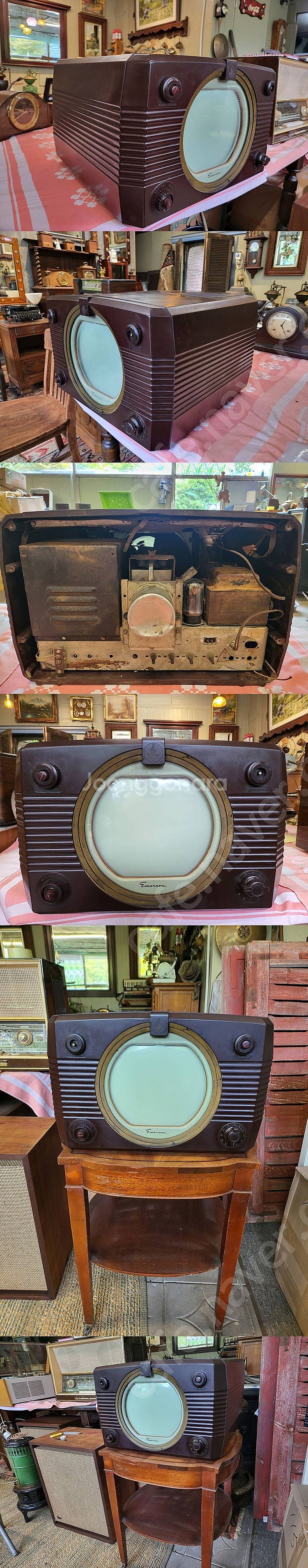 빈티지 Emerson 진공관 Radio&TV 입니다.--0