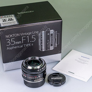 보이그랜더 Voigtlander NOKTON VL 35mm 1.5 ASPH Type II VM
