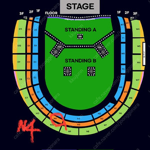 오아시스 내한공연 [지정석R]<N4 15열 2연석> ****장당 +10