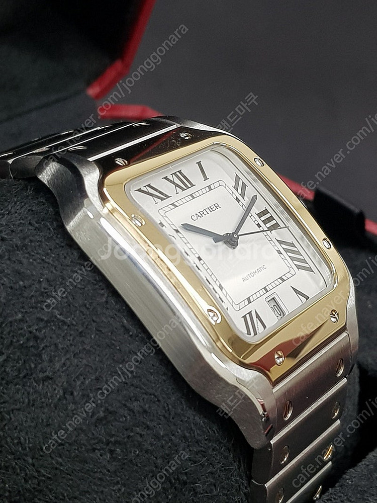 까르띠에 cartier 산토스 드 까르띠에 워치 라지 ...--3