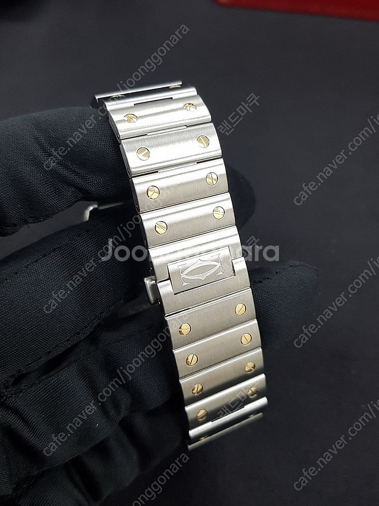 까르띠에 cartier 산토스 드 까르띠에 워치 라지 ...--4