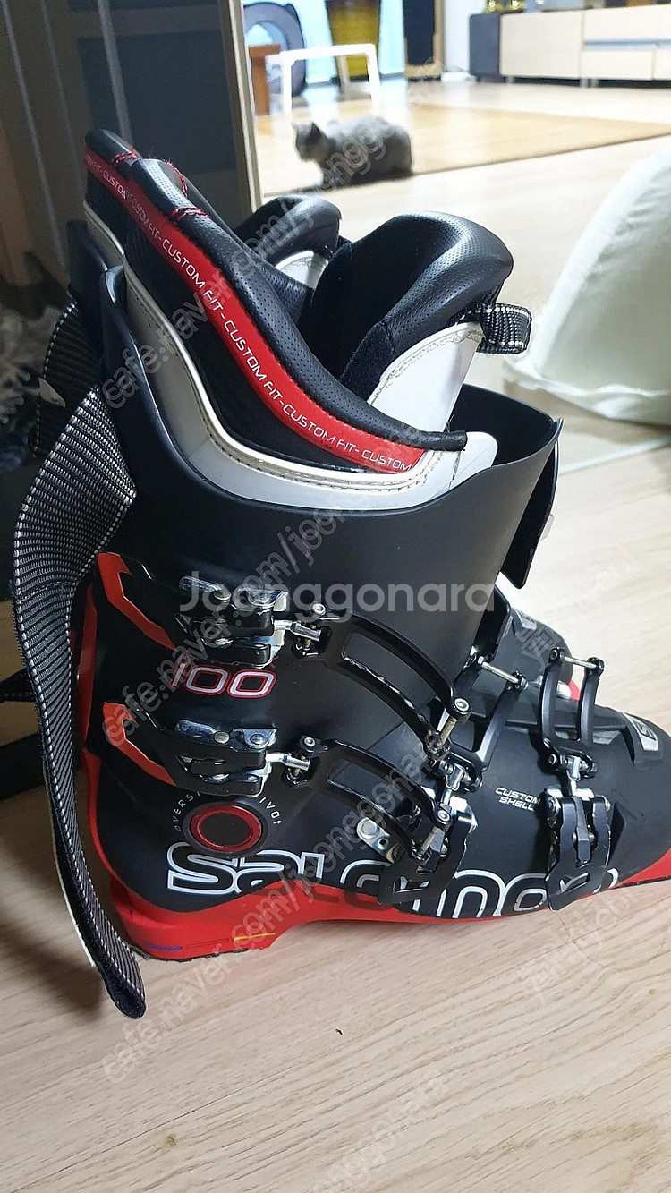 157아토믹 스키.바인딩.폴대2.스키부츠 255.265.275중 1개.풀세트--5