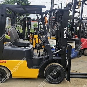 가격싸고 성능좋은 티시엠 좌식1톤 휘발유지게차 3M 400만