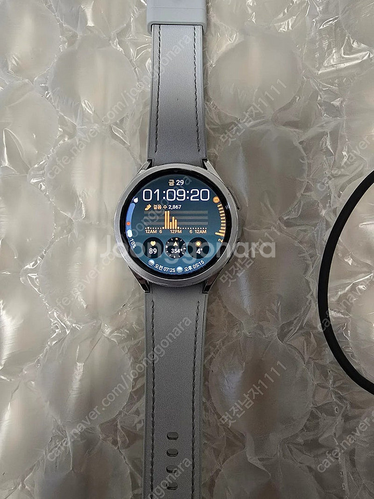 갤럭시워치6 클래식 47mm 블투(실버)--2
