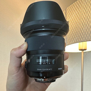 Sigma 24mm f1.4 dg hsm art f마운트