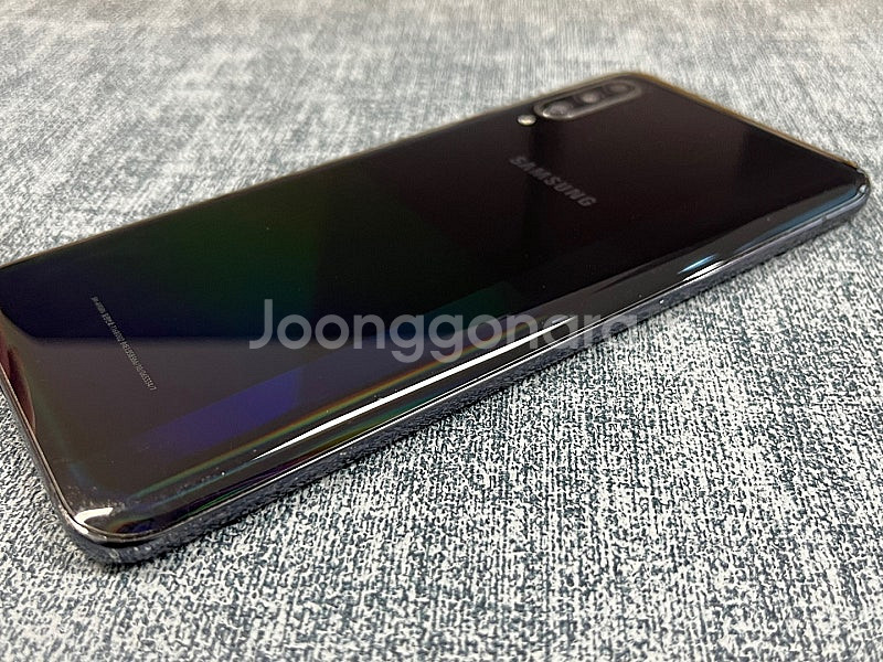(가성비폰) 갤럭시A90 블랙 128G 액정미세실금 단...--7