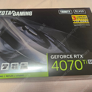 조텍 GAMING 지포스 RTX 4070 Ti SUP