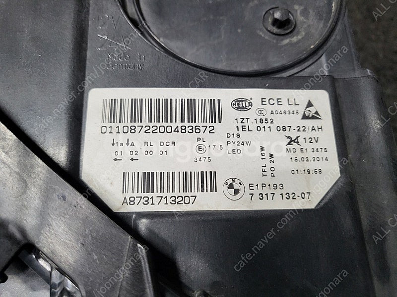 2960 BMW F바디 후기형 라이트 조수석 35만원*...--7