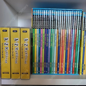 A to Z Mysteries #1~26 Full Set, Magic Tree House Merlin Missions #1~25 Set, cd구성