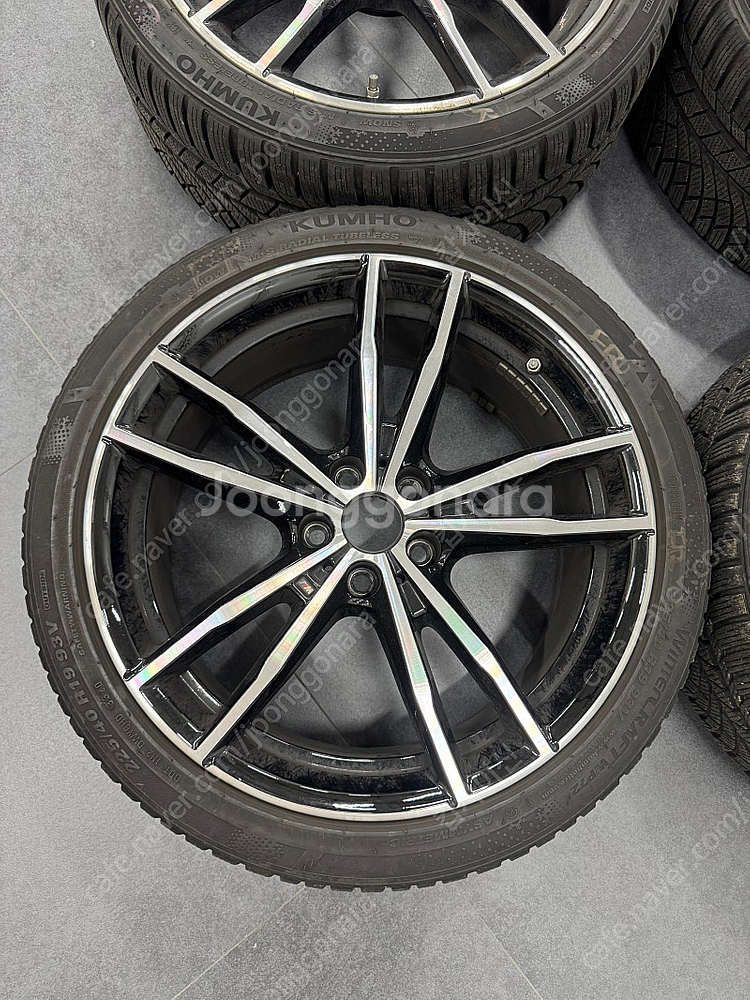 BMW 19인치 윈터휠타이어세트--1