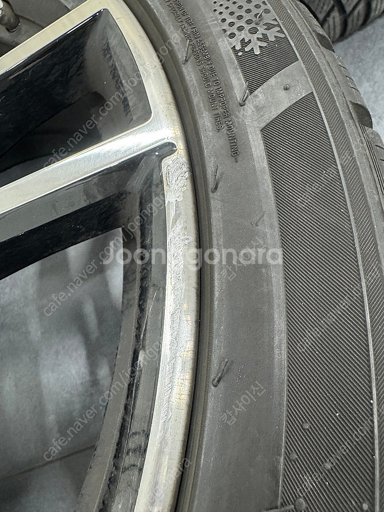 BMW 19인치 윈터휠타이어세트--5