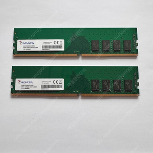 ADATA 8g DDR4 2개일괄