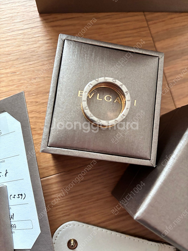 정품 불가리 비제로원링 3밴드--5