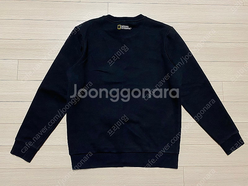 내셔널지오그래픽 남성 기모 맨투맨 티셔츠 100 사이즈...--2